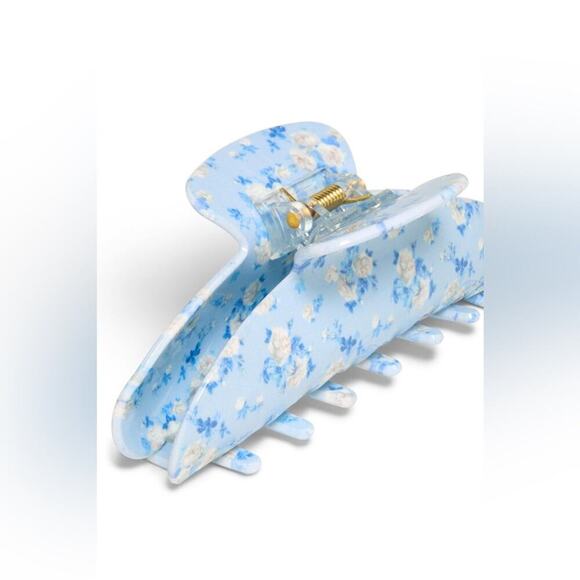 NWT Loveshackfancy & Goody Large Claw Clip in Everblooming Rosettes. - Picture 9 of 13